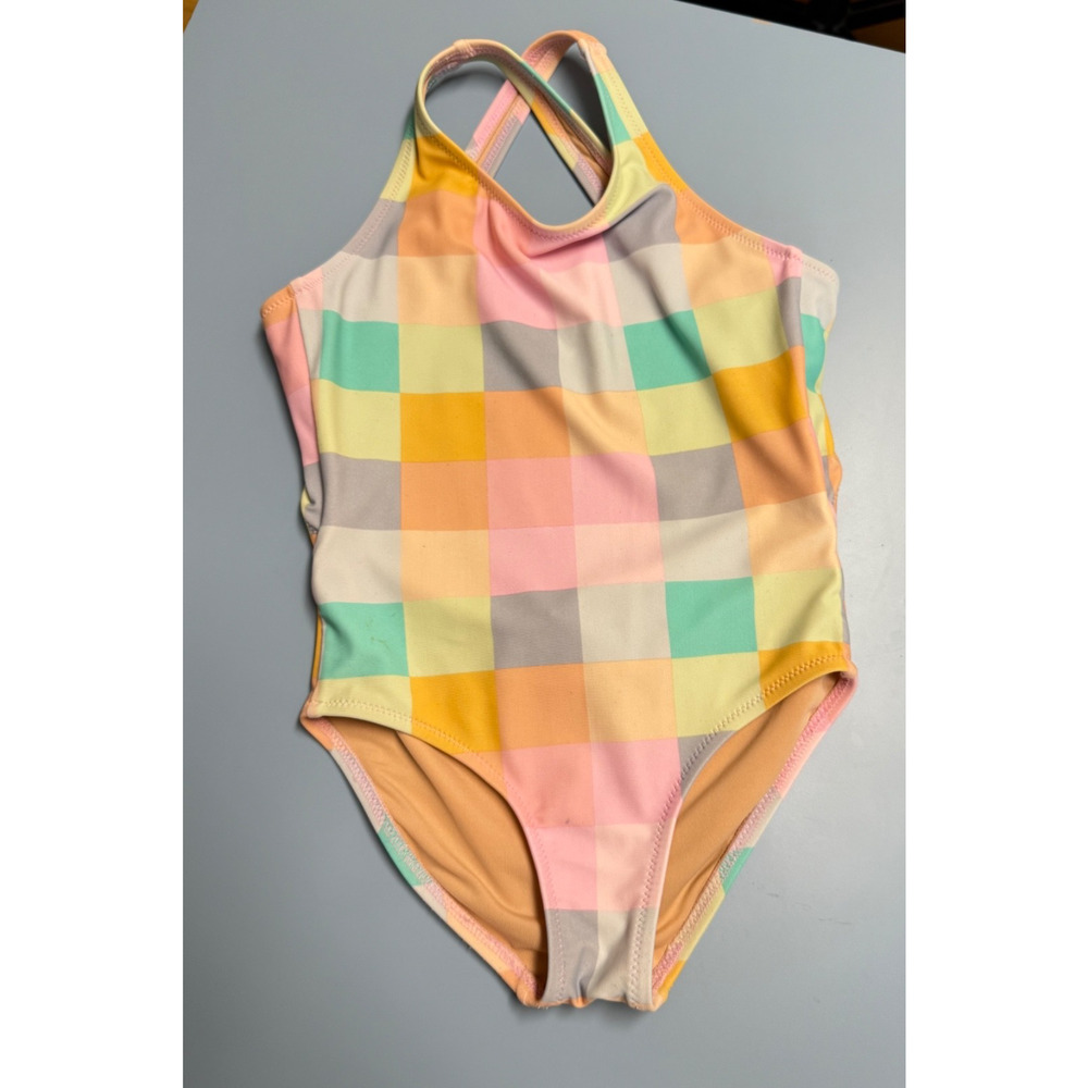 CREWCUTS Girls Size 4/5  Swim Suit One Piece Pool Beach 2898